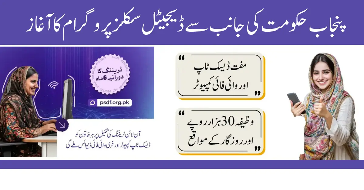 CM Punjab Digital Skills Program