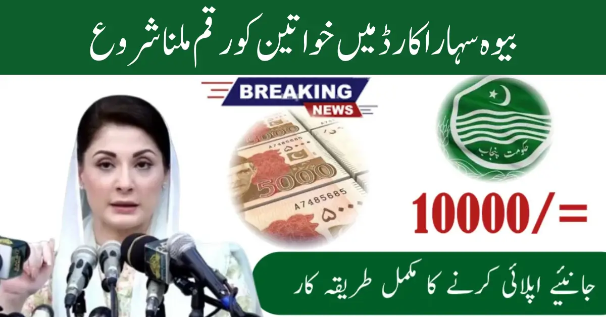 CM Punjab Bewa Sahara Card