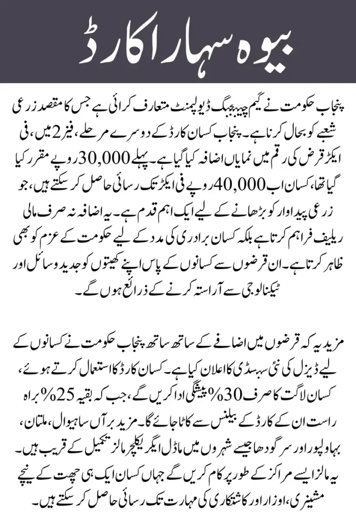 Punjab Kisan Card Phase 2