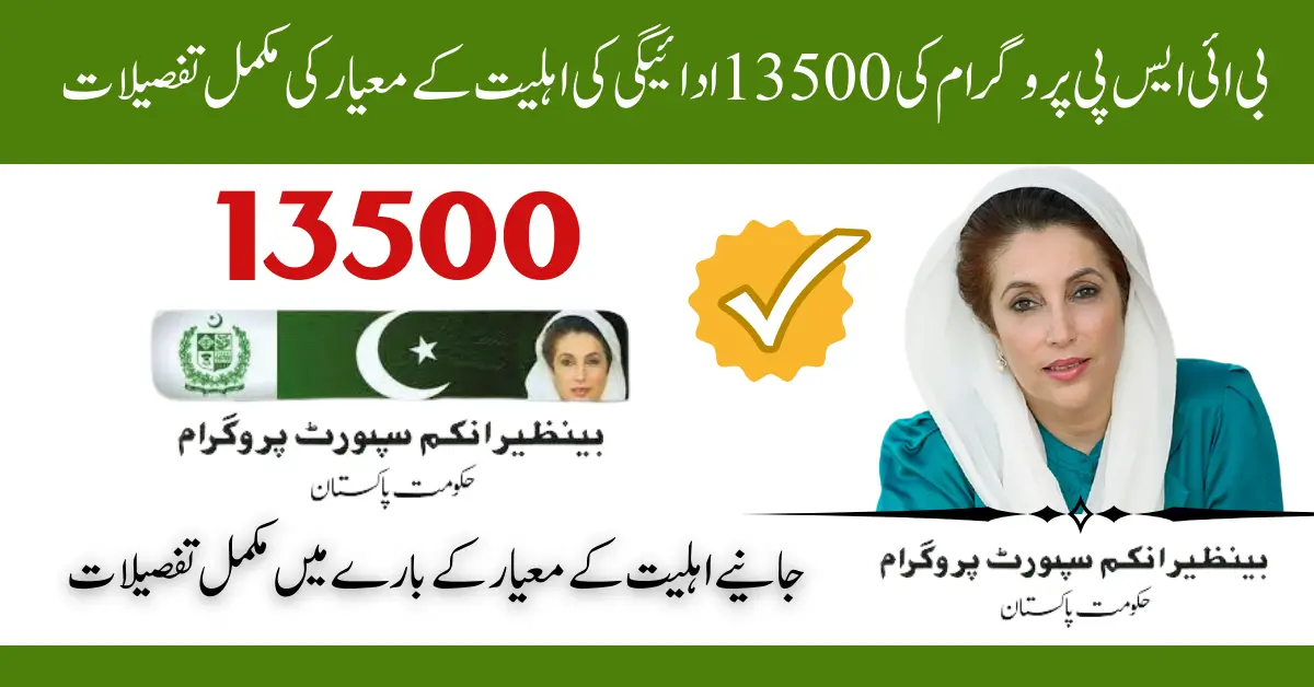 BISP 13500 Payment