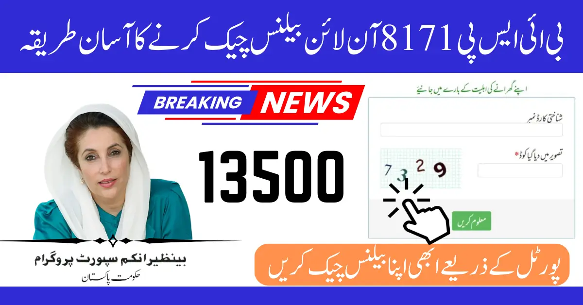 BISP 8171 Online Check Balance