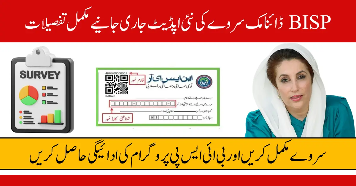 BISP Dynamic Survey Update